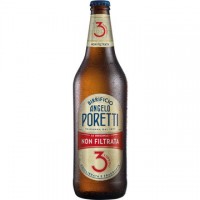 # 40503 ANGELO PORETTI Birra Luppoli 3 Vetro 啤酒 24x330ml
